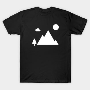 Minimalist Mountains T-Shirt